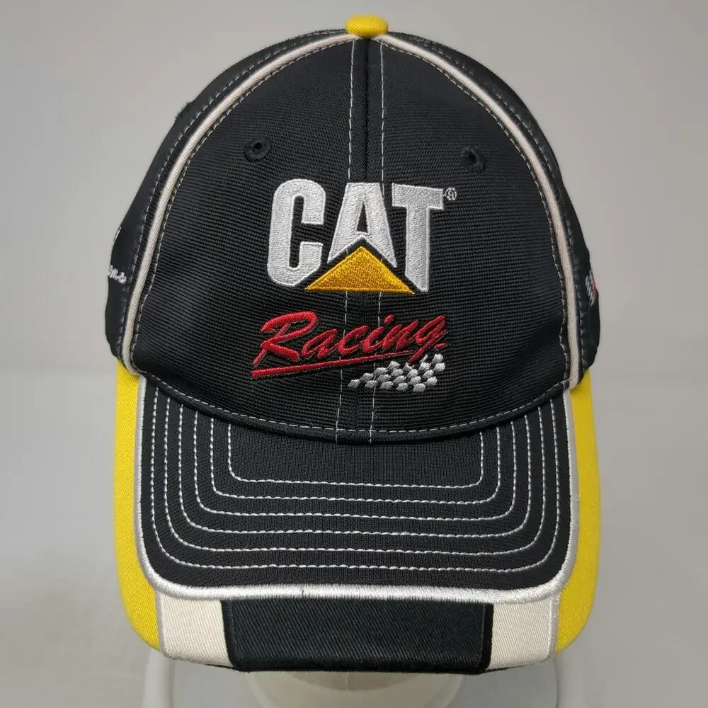 Chase Authentics Baseball Cap Black XL Ryan Newman #31 CAT RCR NASCAR Racing Hat